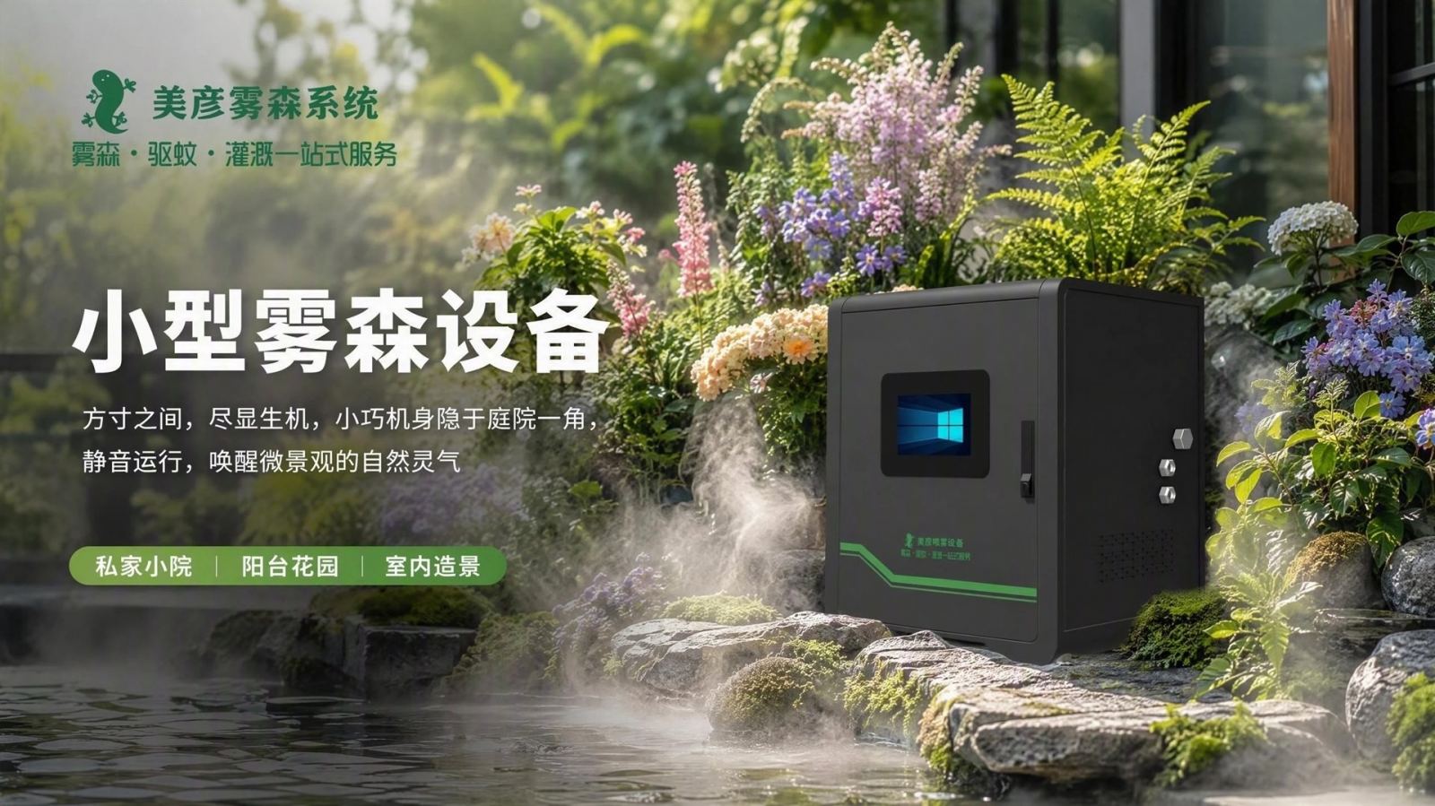 柳州花园庭院驱蚊系统